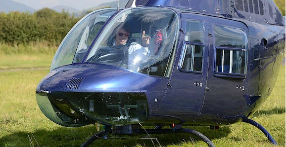 Charter A Helicopter To Sporting Events